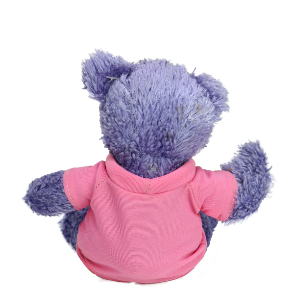 ตุ๊กตาหมีขนสีม่วงออมสิน - Image 5