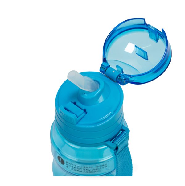 กระบอกน้ำแบบพกพาสีฟ้า - Image 3