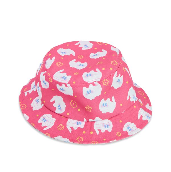 หมวกทรงบัคเก็ทลายแมวน่ารัก - Image 2