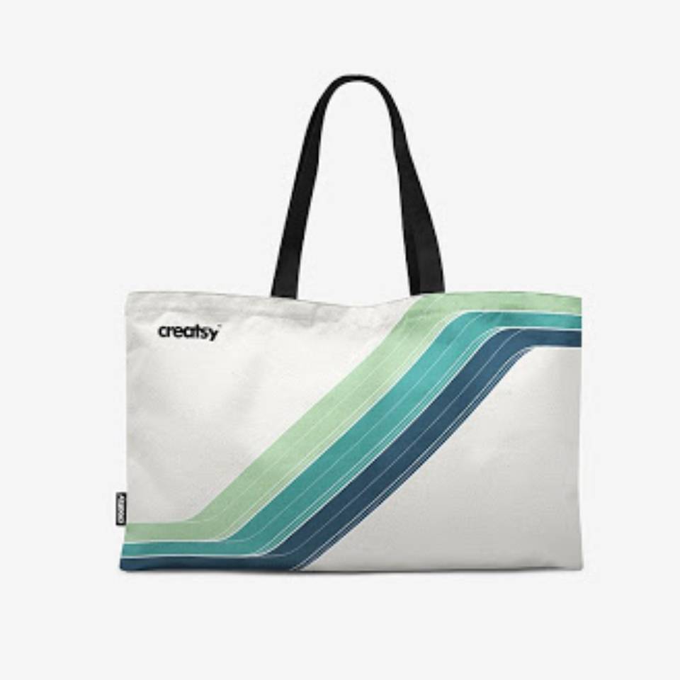 Large Tote Bag Mockup Set 